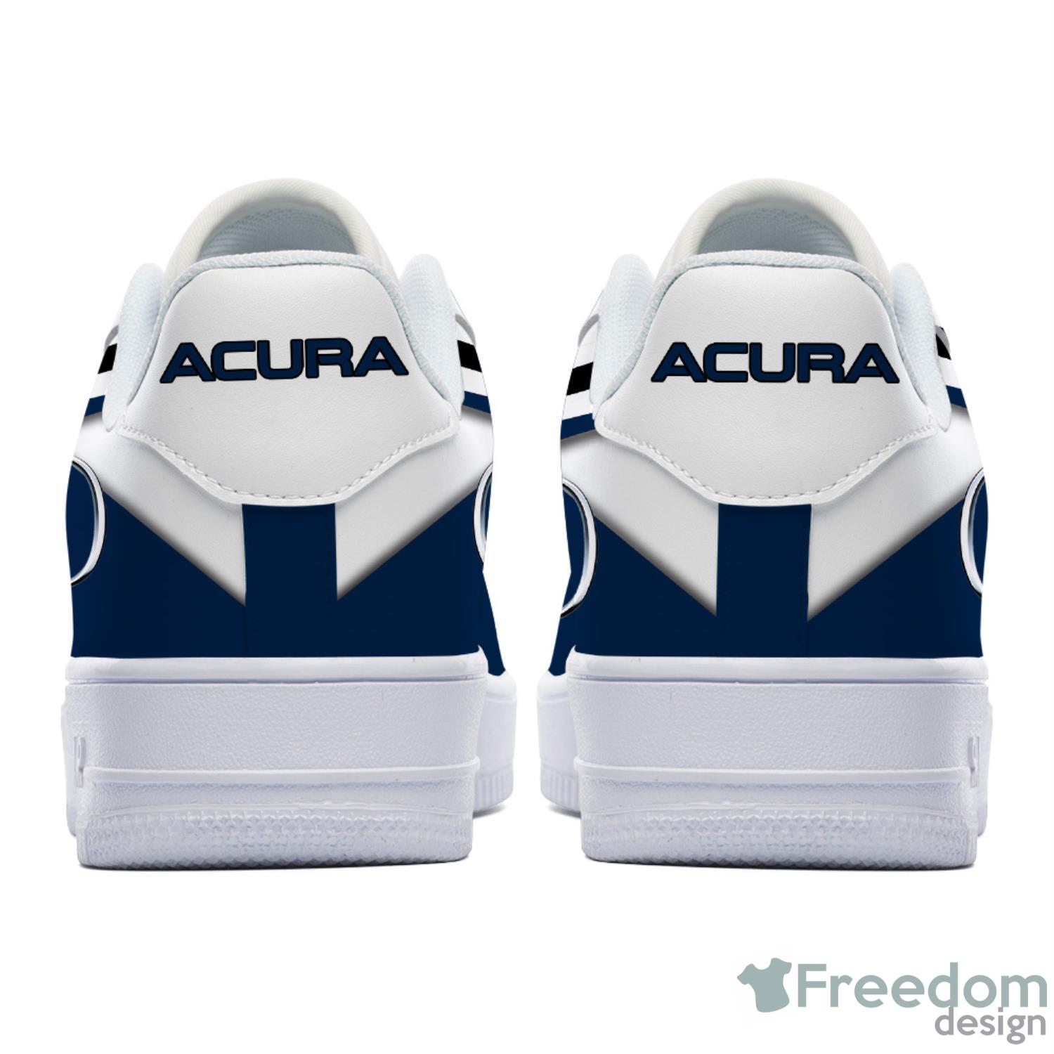 Acura Air Force Shoes Custom Name Men And Women Shoes Car Lover Gift image Acura Air Force Shoes Custom Name Men And Women Shoes Car Lover Gift Product Photo 3