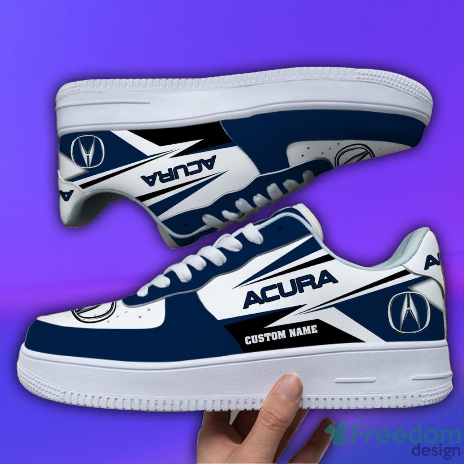Acura Air Force Shoes Custom Name Men And Women Shoes Car Lover Gift Acura Air Force Shoes Custom Name Men And Women Shoes Car Lover Gift Product Photo 4
