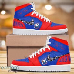 Adler Mannheim Deutsche Eishockey Liga Air Jodan 1 High Top Sneaker