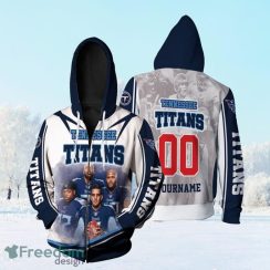 Afc South Division Champions Tennessee Titans Super Bowl 2021 For Fans Personalized Zip Hoodie 3D All Over Print
