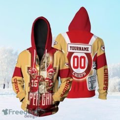 Afc West Division Kansas City Chiefs Champions 2021 Super Bowl Personalized Zip Hoodie 3D All Over Print