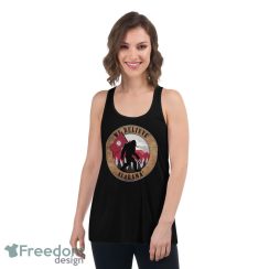 Alabama Bigfoot We Believe T-Shirt, Hoodie, Sweatshirt - Women's Flowy Racerback Tank