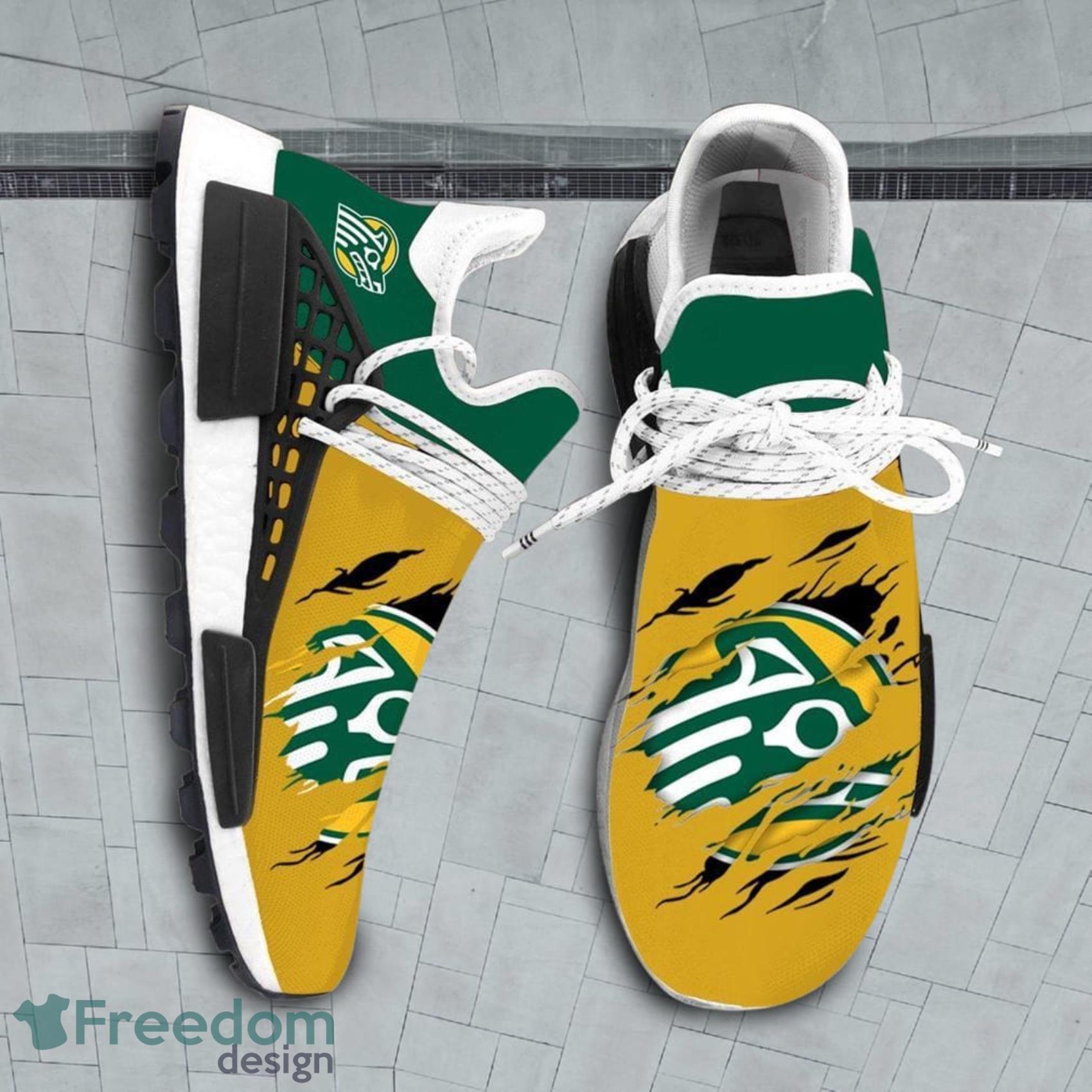 Alaska Anchorage Seawolves NCAA Sport Teams NMD Human Race Shoes Running Shoes image Alaska Anchorage Seawolves NCAA Sport Teams NMD Human Race Shoes Running Shoes Product Photo 1