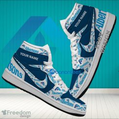 Albertsons Brand Logo Custom Name Air Jordan Hightop Shoes For Sneakers Fans