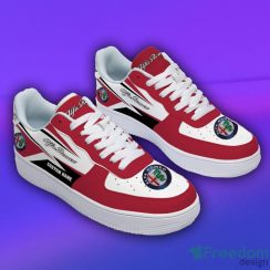 Alfa Romeo Air Force Shoes Custom Name Men And Women Shoes Car Lover Gift