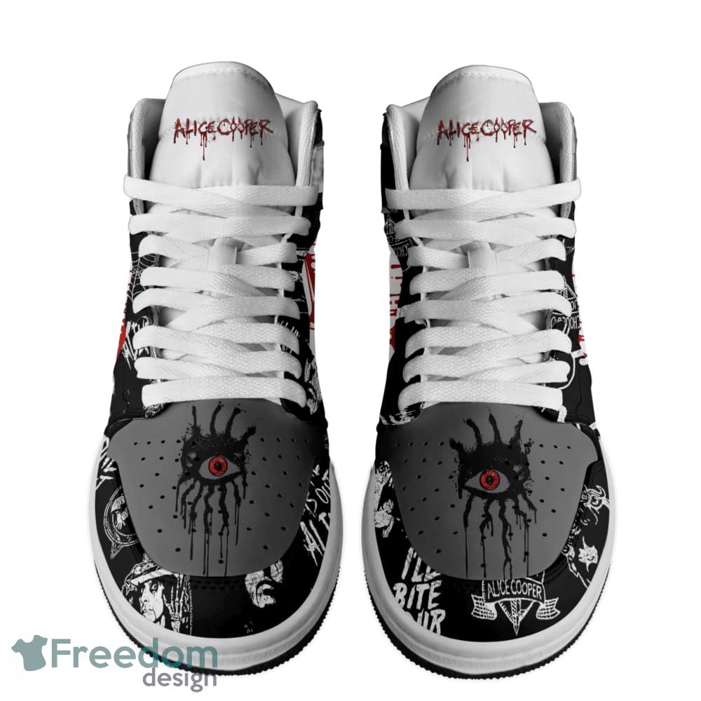 Alice Cooper Air Jordan 1 High Top Shoes image Alice Cooper Air Jordan 1 High Top Shoes - Alice Cooper Air Jordan 1 High Top Shoes_2