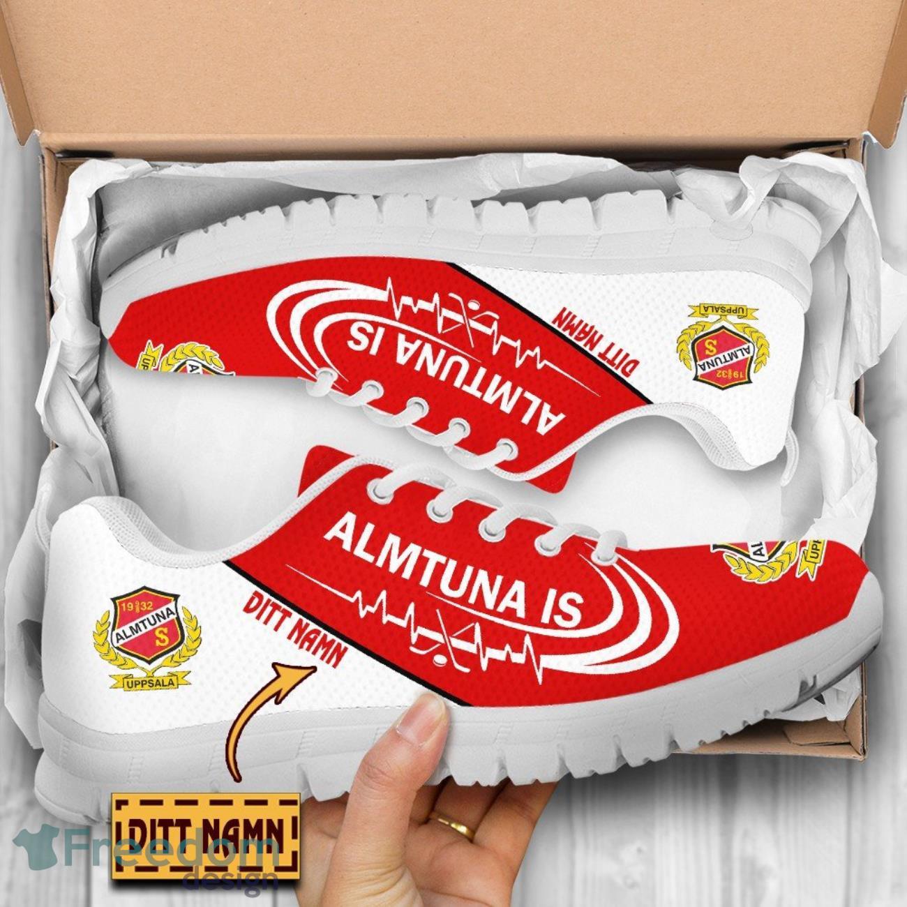 Almtuna IS Sneakers Sport Shoes Custom Name For Men And Women image Almtuna IS Sneakers Sport Shoes Custom Name For Men And Women Product Photo 1