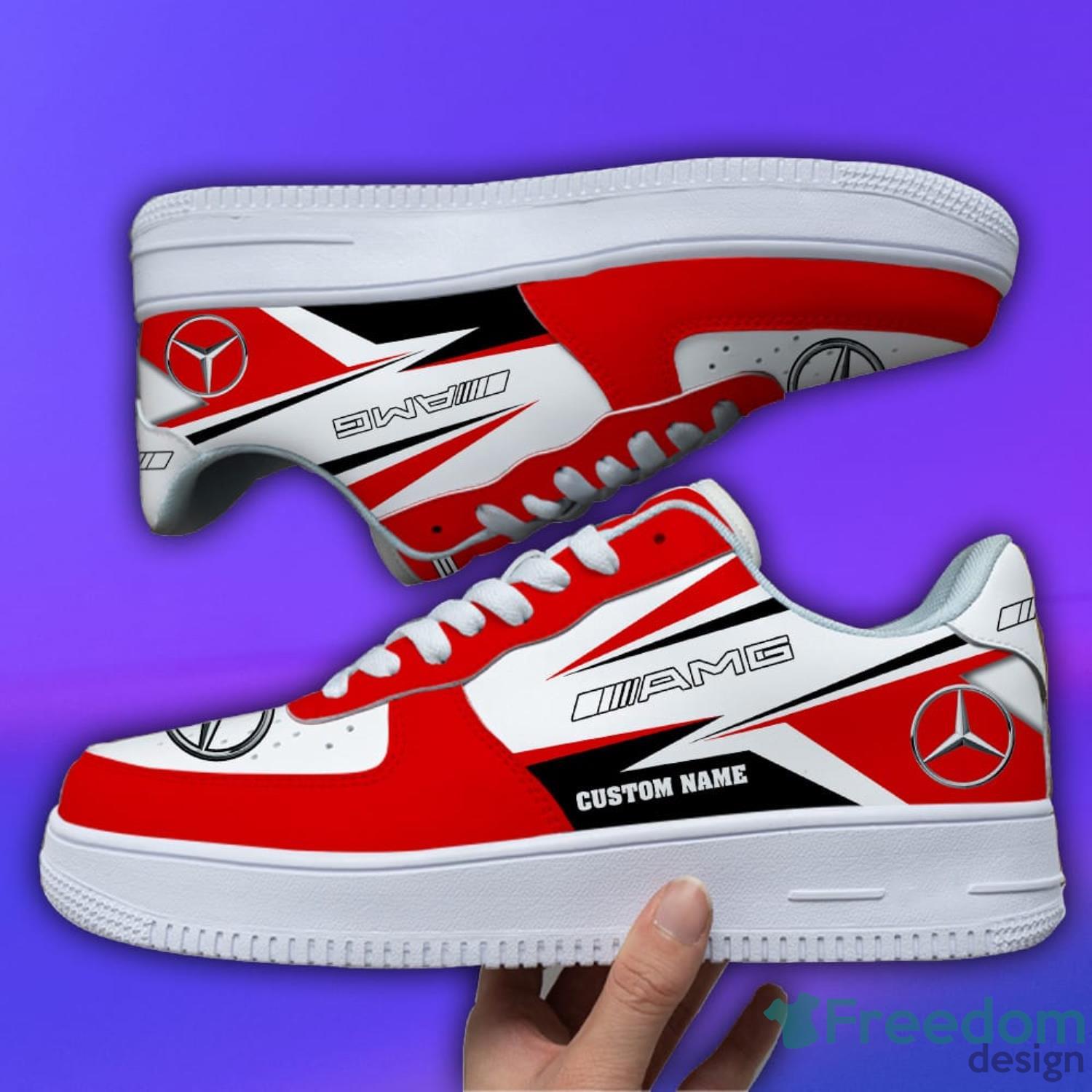 AMG Air Force Shoes Custom Name Men And Women Shoes Car Lover Gift AMG Air Force Shoes Custom Name Men And Women Shoes Car Lover Gift Product Photo 4