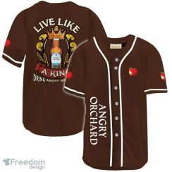 Angry Orchard Live Like A King Baseball Jersey Shirt For Men Women Fans