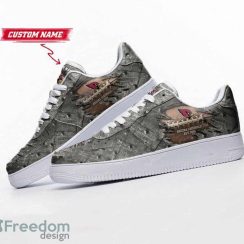 Arizona Cardinals Custom Name Air Force Shoes Sport Running Sneakers Product Photo 2