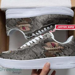 Arizona Cardinals Custom Name Air Force Shoes Sport Running Sneakers Arizona Cardinals Custom Name Air Force Shoes Sport Running Sneakers