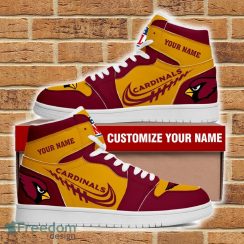 Arizona Cardinals Custom Name Air Jordan Hightop Sneakers For Men Women Fans Arizona Cardinals Custom Name Air Jordan Hightop Sneakers For Men Women Fans