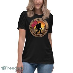 Arizona Diamondbacks Bigfoot We Believe T-Shirt, Hoodie, Sweatshirt - Women's Relaxed Short Sleeve Jersey Tee