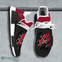 Arizona Diamondbacks MLB Sport Teams Black NMD Human Race Shoes Running Shoes