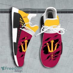 Arizona State Sun Devils NCAA Sport Teams Red NMD Human Race Shoes Running Shoes