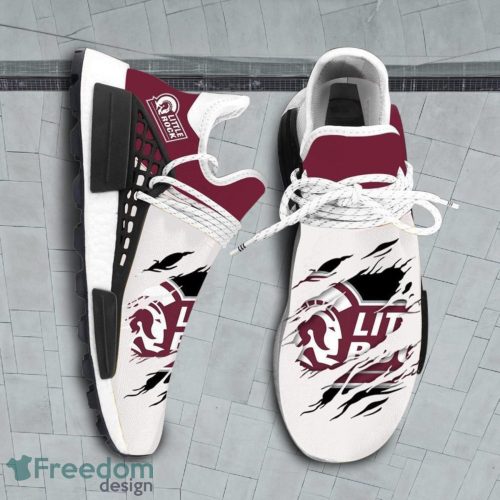 Arkansas Little Rock Trojans NCAA Sport Teams White NMD Human Race Shoes Running Shoes Product Photo 1