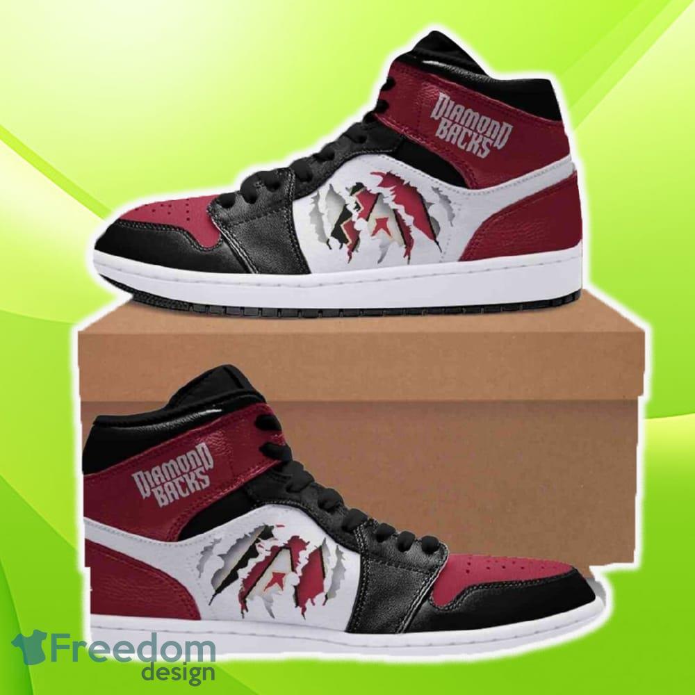 ARlZONA DlAMONDBACKS MLB Air Jordan Hightop Shoes For Men Women Gift New Sneakers image ARlZONA DlAMONDBACKS MLB Air Jordan Hightop Shoes For Men Women Gift New Sneakers - ARlZONA DlAMONDBACKS MLB Air Jordan Hightop Shoes For Men Women Gifts New Sport Sneakers For Fans