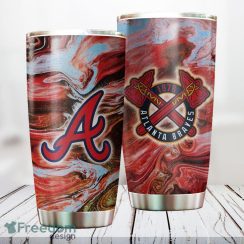 Atlanta Braves Stainless Steel Tumbler Best Gift