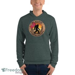 Atlanta Falcons Bigfoot We Believe T-Shirt, Hoodie, Sweatshirt - Unisex Fleece Pullover Hoodie-1