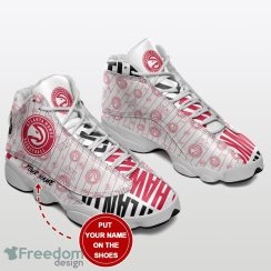 Atlanta Hawks Custom Name Air Jordan 13 Sneakers Sport Shoes Gift For Men And Women
