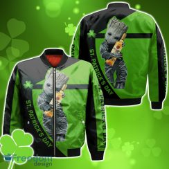 Bacardi Rum St Patrick Day Bomber 3D For Men Women