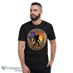 Baltimore Ravens Bigfoot We Believe T-Shirt, Hoodie, Sweatshirt - Short Sleeve T-Shirt