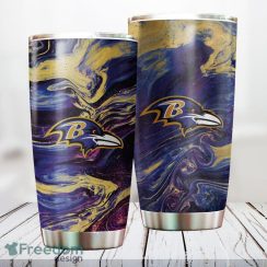 Baltimore Ravens Stainless Steel Tumbler Best Gift