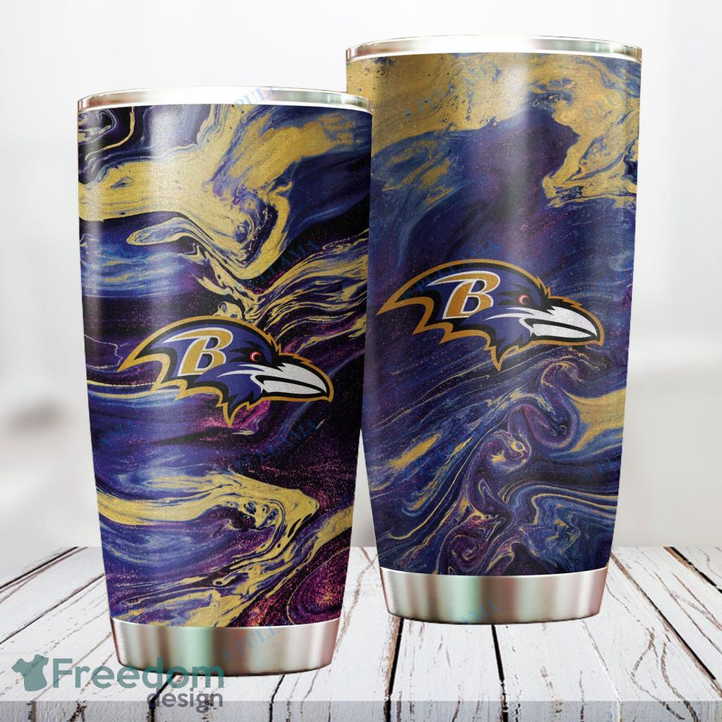 Baltimore Ravens Stainless Steel Tumbler Best Gift image Baltimore Ravens Stainless Steel Tumbler Best Gift Product Photo 1