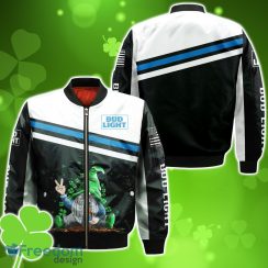Bud Light Beer Gnome Saint Patrick’s Day Bomber 3D For Men Women