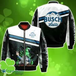 Busch Latte Gnome Saint Patrick’s Day Bomber 3D For Men Women