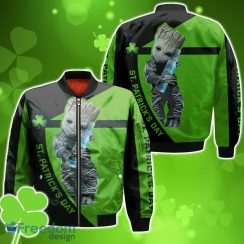 Busch Latte St Patrick Day Bomber 3D For Men Women