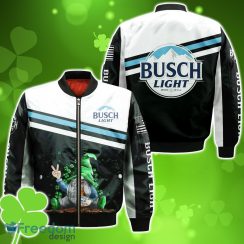 Busch Light Gnome Saint Patrick’s Day Bomber 3D For Men Women