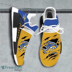 Cal State Bakersfield Roadrunners NCAA Yellow NMD Human Race Shoes Running Shoes