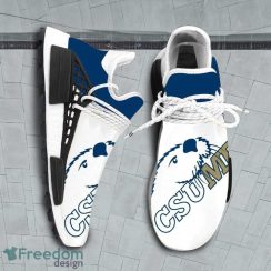 Cal State Monterey Bay Otters NCAA White NMD Human Race Shoes Running Shoes