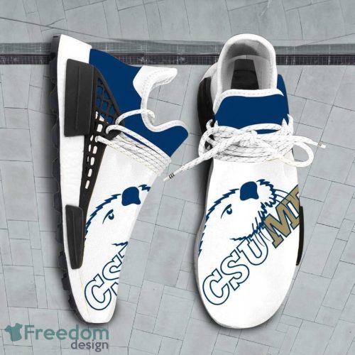 Cal State Monterey Bay Otters NCAA White NMD Human Race Shoes Running Shoes Product Photo 1