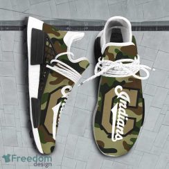 Camo Camouflage Cleveland Indians MLB Sport Teams NMD Human Race Shoes Running Shoes For Men And Women