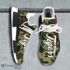 Camo Camouflage Detroit Tigers MLB NMD Human Race Shoes Running Shoes