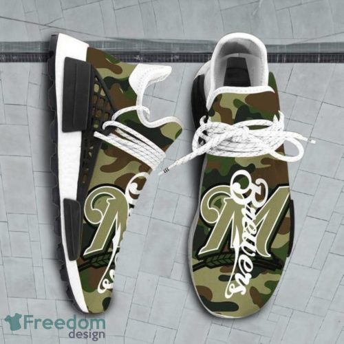 Camo Camouflage Minnesota Twins MLB NMD Human Race Shoes Running Shoes Product Photo 1