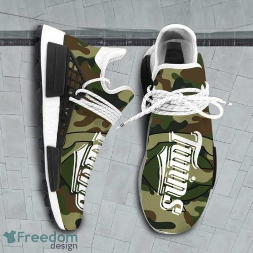 Camo Camouflage Minnesota Twins Mlb Nmd Human Race Sneakers For Men And Women Product Photo 1