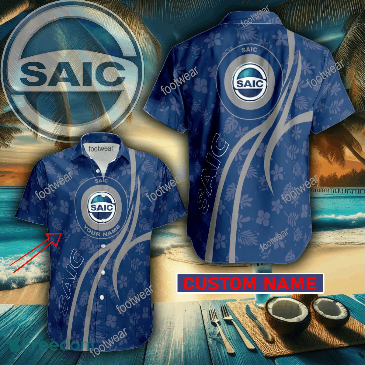 Car Racing SAIC Custom Name Hawaiian Shirt New For Men Women Fans Gift - Car Racing SAIC Custom Name Hawaiian Shirt New For Men Women Fans Gift