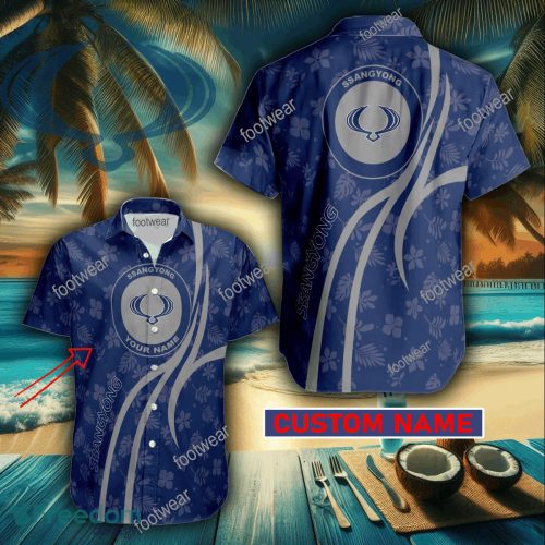 Car Racing SsangYong Custom Name Hawaiian Shirt New For Men Women Fans Gift - Car Racing SsangYong Custom Name Hawaiian Shirt New For Men Women Fans Gift