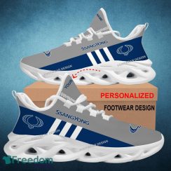 Car Racing SsangYong Style Chunky Shoes New Design Gift Fans Max Soul Sneakers Personalized - Car Racing SsangYong Logo New Style Chunky Shoes Photo 2