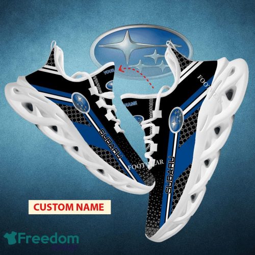 Car Racing Subaru Logo New Design Max Soul Shoes Custom Name For Men Women Sport Sneaker Symbolize Fans - Car Racing Subaru Logo New Design Chunky Shoes Custom Name Photo 1