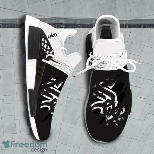 Chicago White Sox MLB Sport Teams NMD Human Race Shoes Running Shoes For Men And Women Product Photo 1