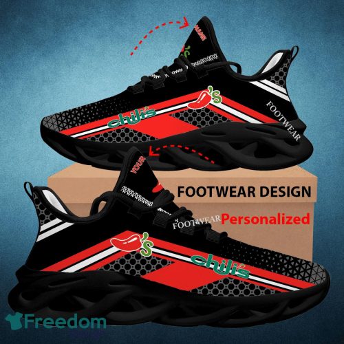 Chili's Logo Personalized Max Soul Shoes For Men Women Running Sneaker Graphic Fans - chili's Logo Personalized Chunky Shoes Photo 2