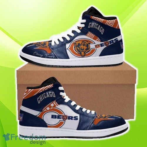 CHlCAGO BEAR Air Jordan Hightop Shoes For Men Women Gift New Sneakers - CHlCAGO BEAR Air Jordan Hightop Shoes For Men Women Gifts New Sport Sneakers For Fans