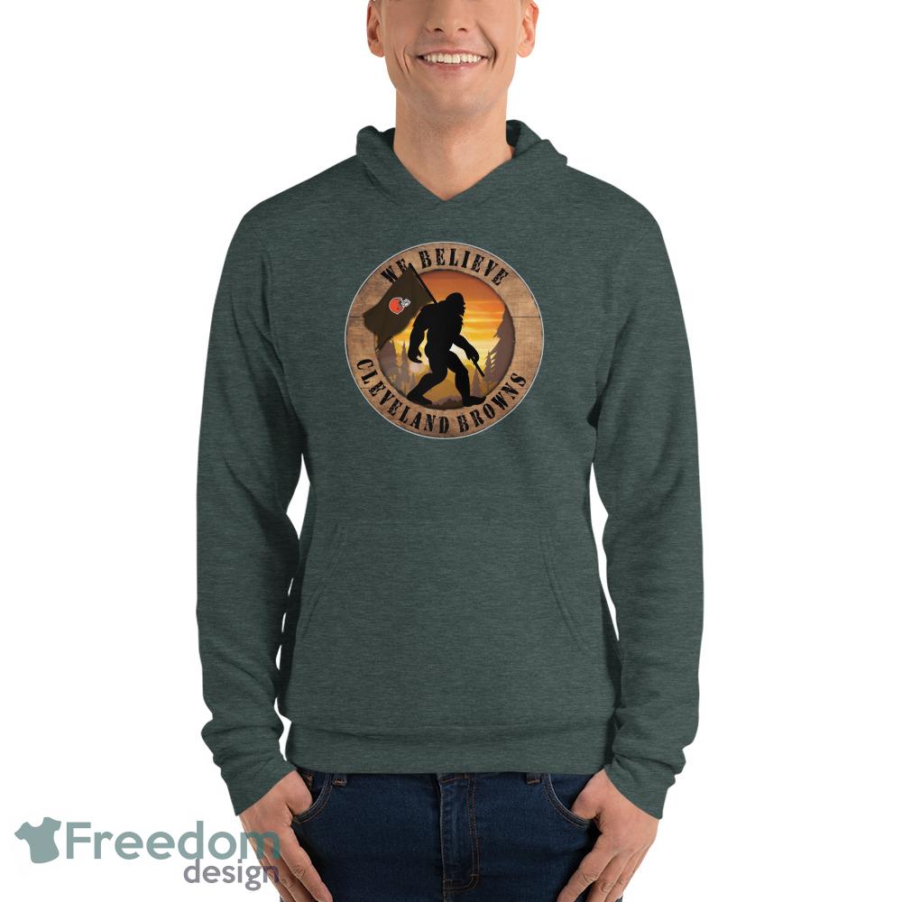 cleveland-browns-bigfoot-we-believe-t-shirt-hoodie-sweatshirt-6.jpeg Cleveland Browns Bigfoot We Believe T-Shirt, Hoodie, Sweatshirt - Unisex Fleece Pullover Hoodie-1