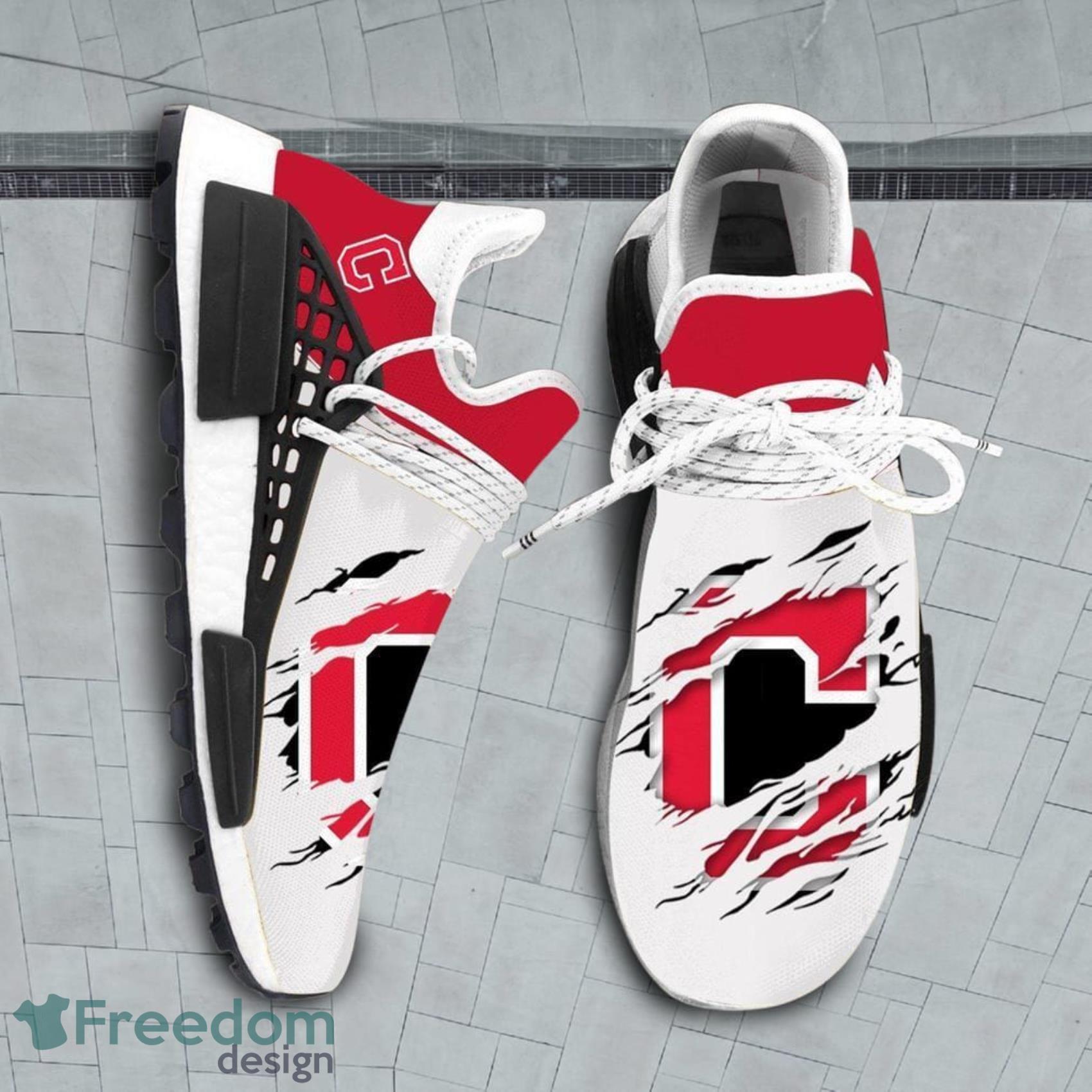 Cleveland Indians MLB Sport Teams NMD Human Race Shoes Running Shoes image Cleveland Indians MLB Sport Teams NMD Human Race Shoes Running Shoes Product Photo 1