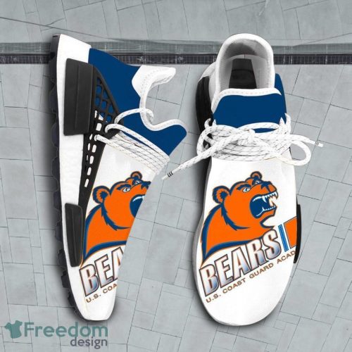 Coast Guard Academy Bears NCAA Sport Teams White NMD Human Race Shoes Running Shoes Product Photo 1