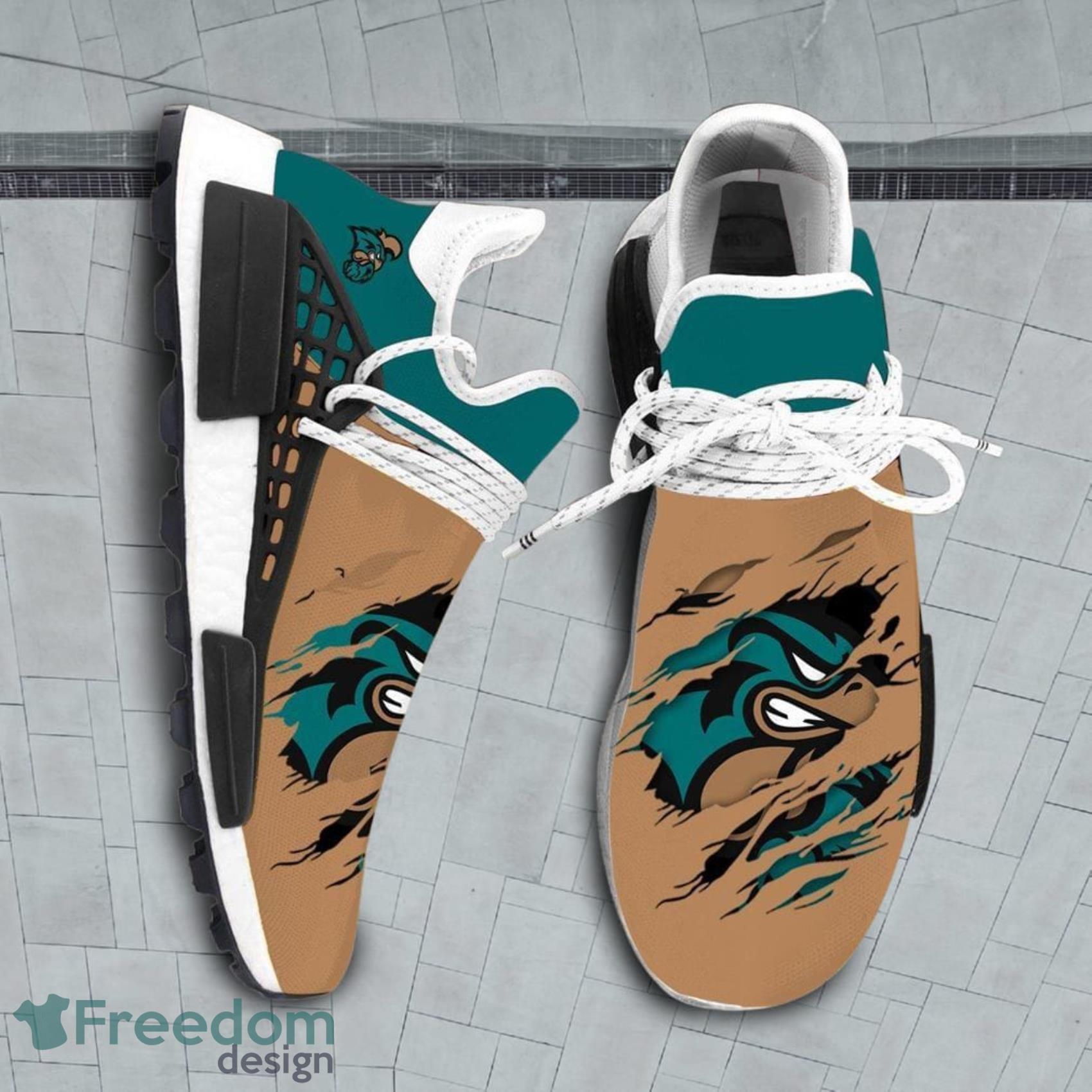 Coastal Carolina Chanticleers NCAA Sport Teams NMD Human Race Shoes Running Shoes image Coastal Carolina Chanticleers NCAA Sport Teams NMD Human Race Shoes Running Shoes Product Photo 1